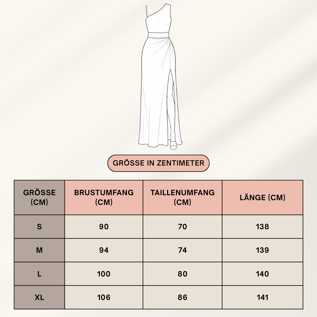 Größentabelle