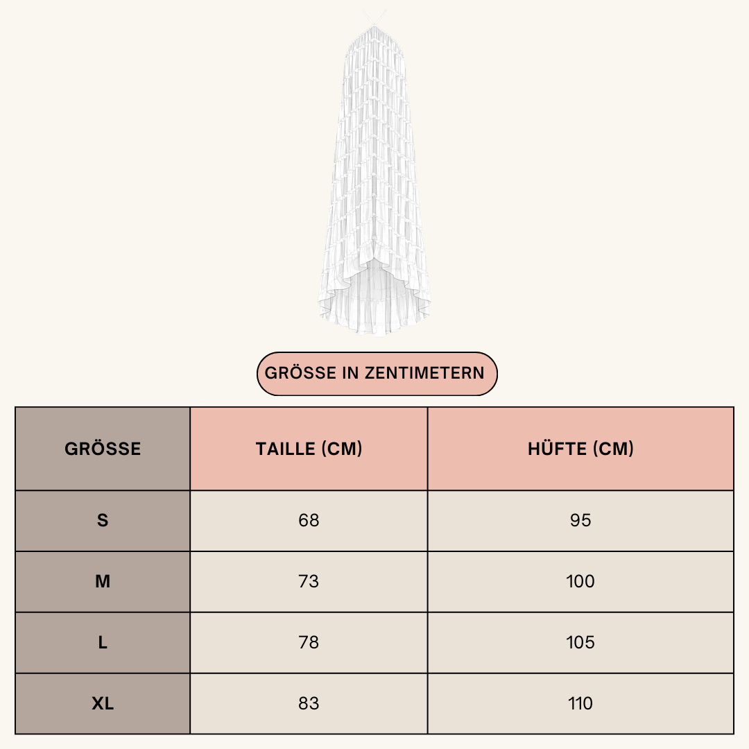 Größentabelle