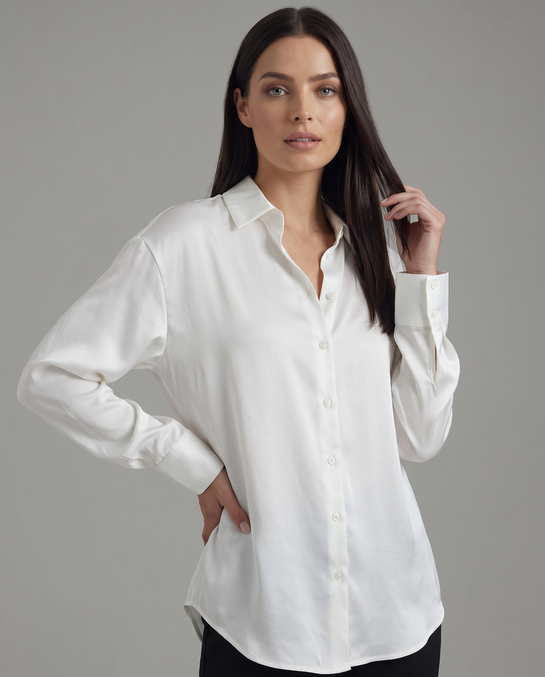 Heidi Seidene Bluse Vintage Oberteil
