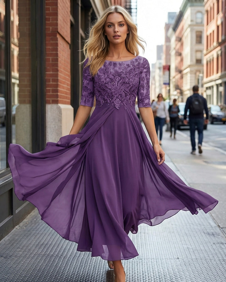 Lena Langes Abendkleid Elegant Damen