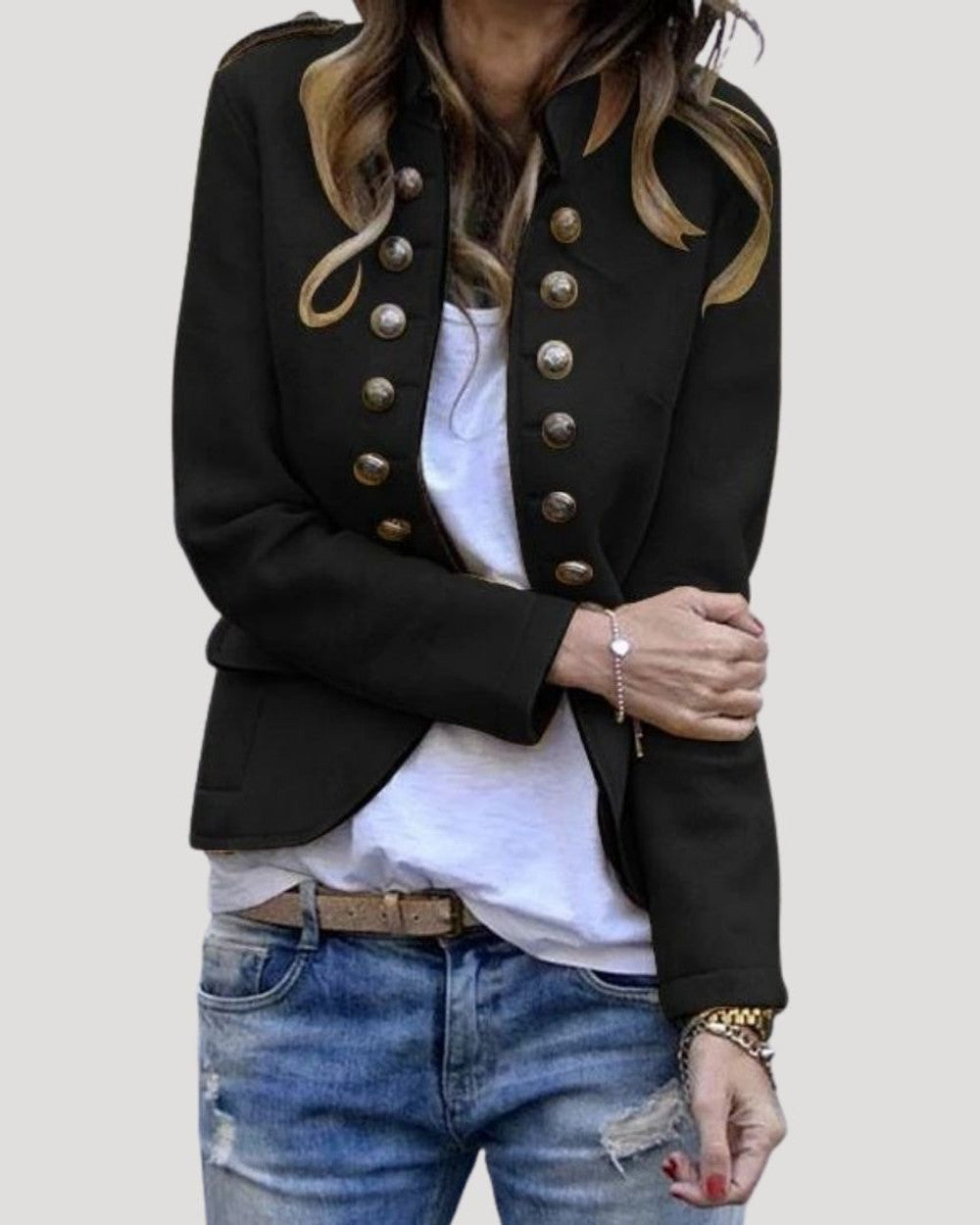 Lena Taillierter Woll-Blazer Damen