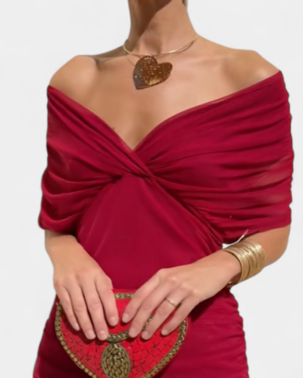 Eryzziah Langes Abendkleid Damen