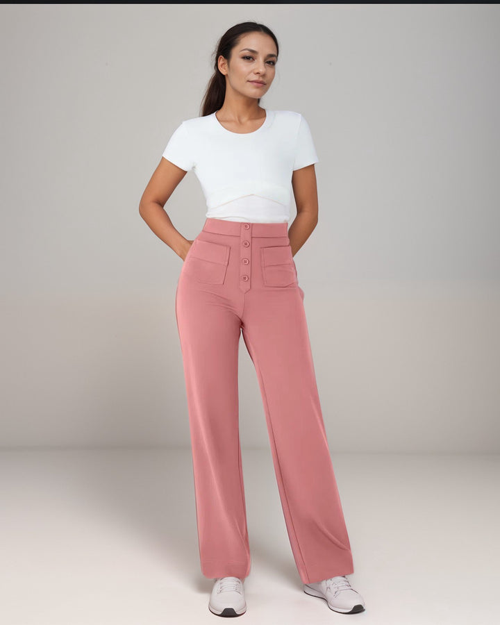 Elsa Hochgeschnittene Formhose Damen