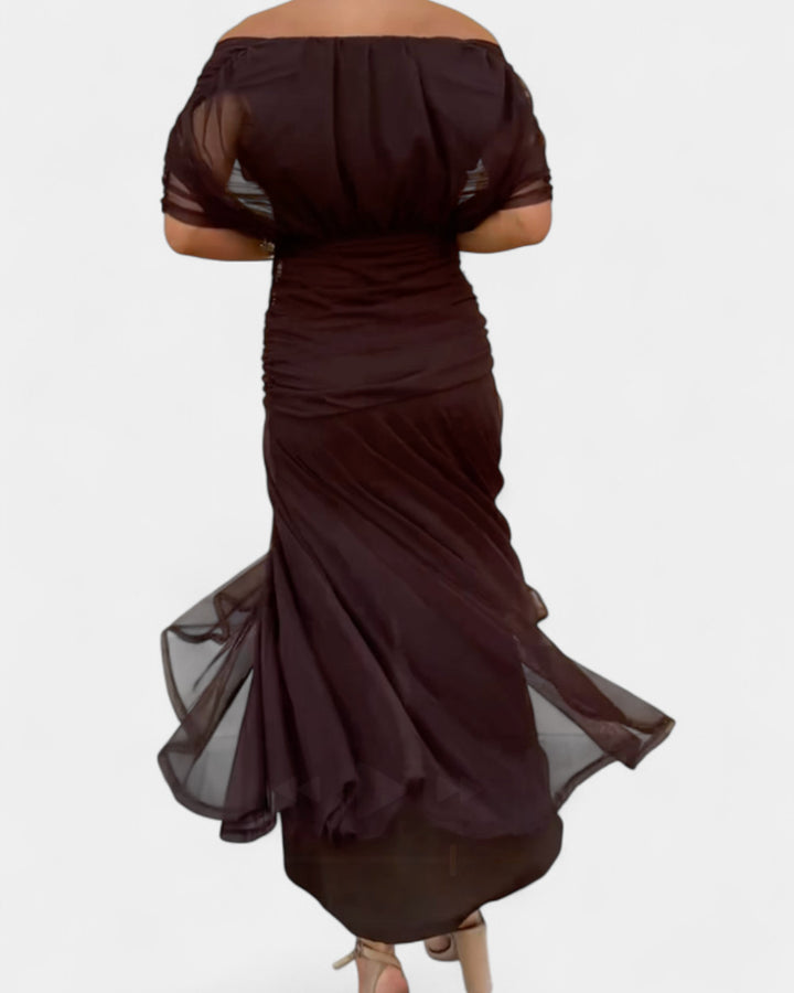 Eryzziah Langes Abendkleid Damen