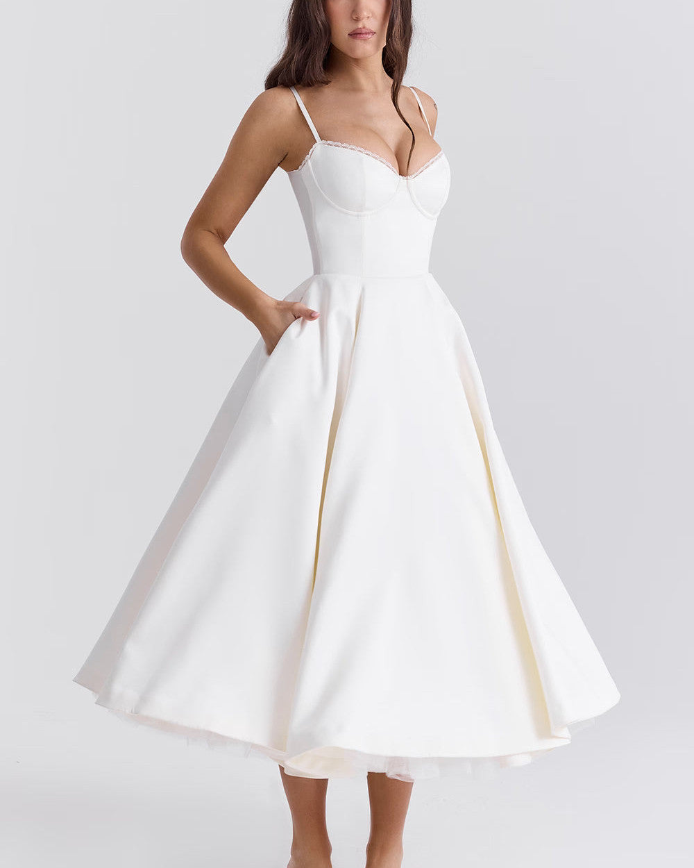 Ayet Ärmelloses Maxikleid Damen