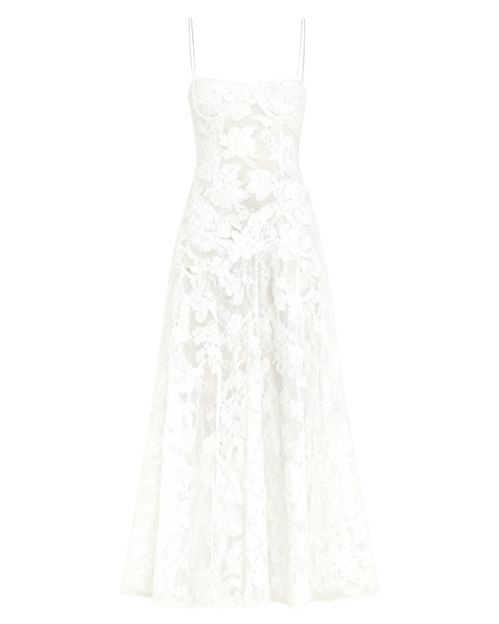 Lena Langes Korsett Abendkleid Spitze