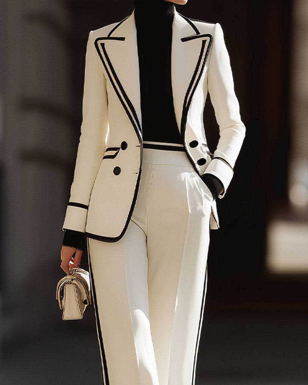 Lena Zweireihiger Anzug Blazer