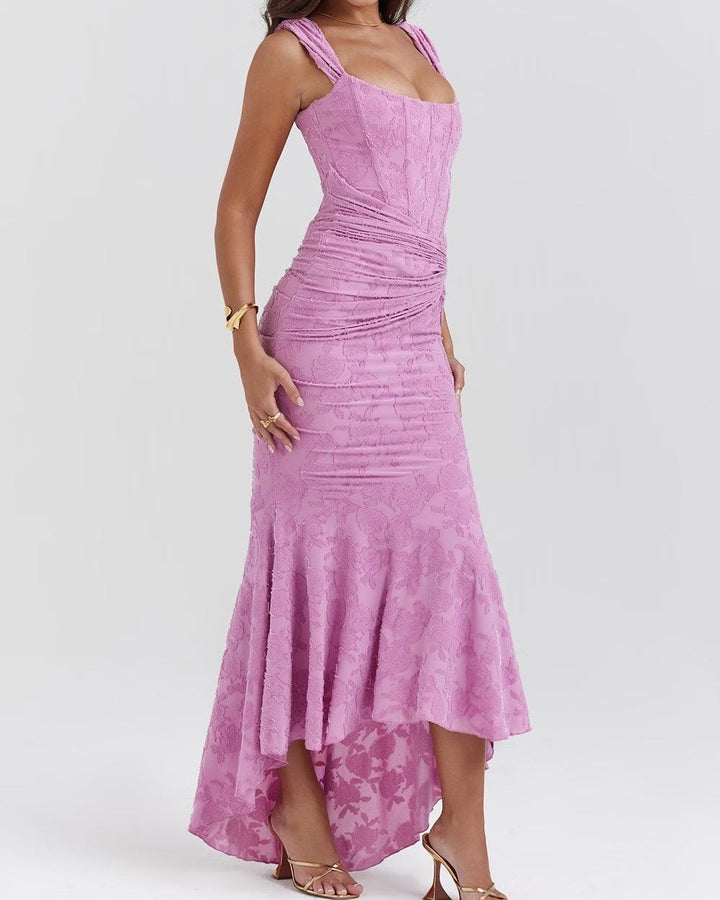 Lena Blumiges Maxikleid