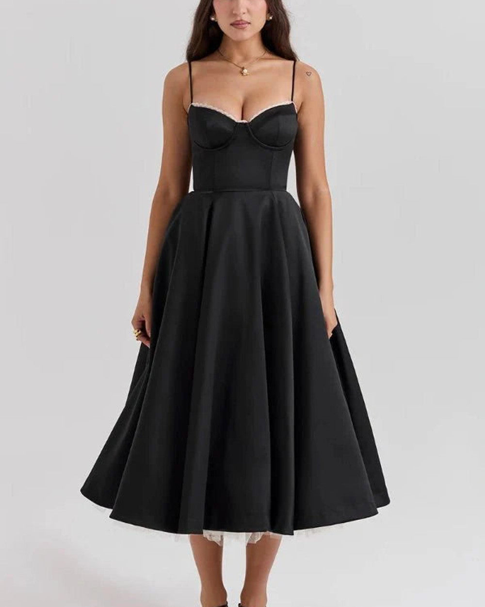 Ayet Ärmelloses Maxikleid Damen