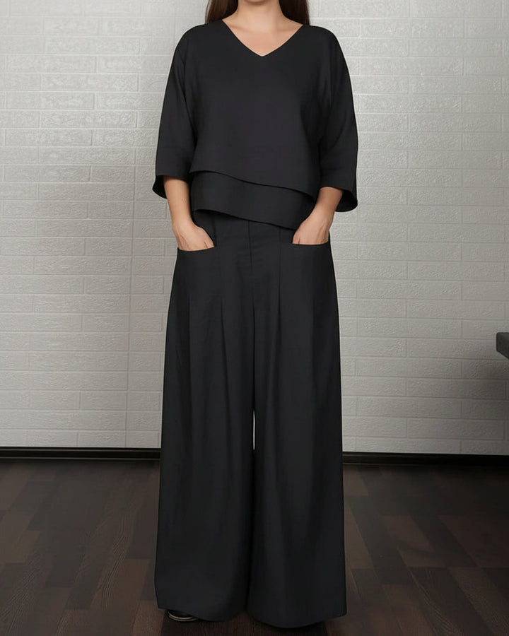 Lennie Elegantes Zweiteiliges Damen-Komfort-Set
