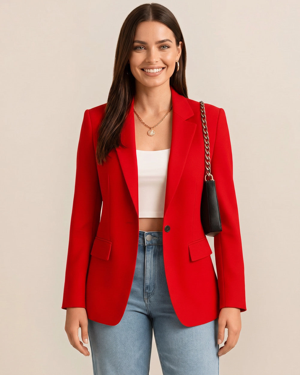 Lena Eleganter Reverskragen Blazer