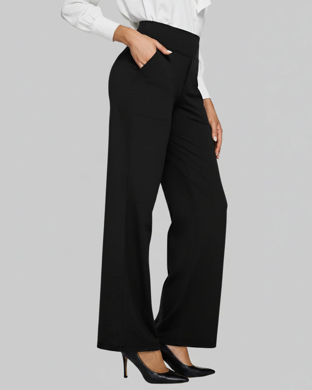 Lena Sportliche Yogahose Hochgeschnitten