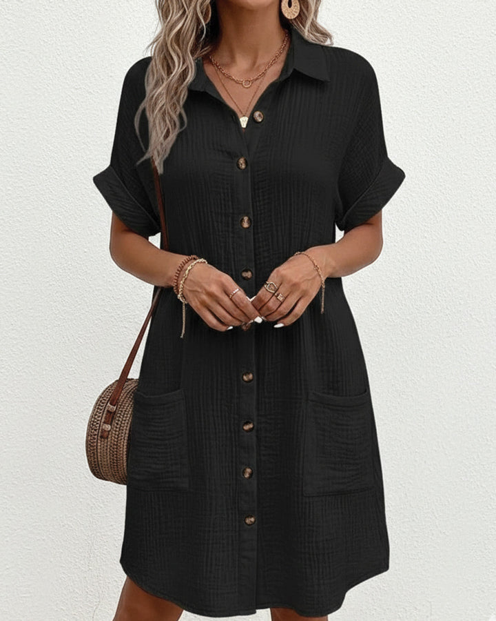 Brooklyn Baumwolle Polokleid Damen