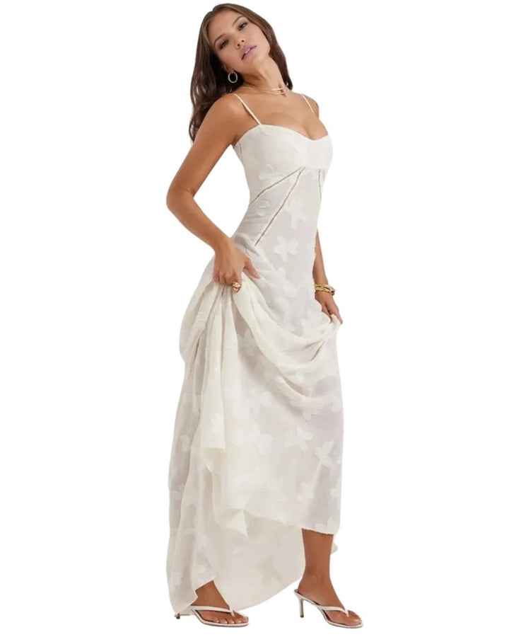 Lena Langes Korsett Abendkleid Spitze