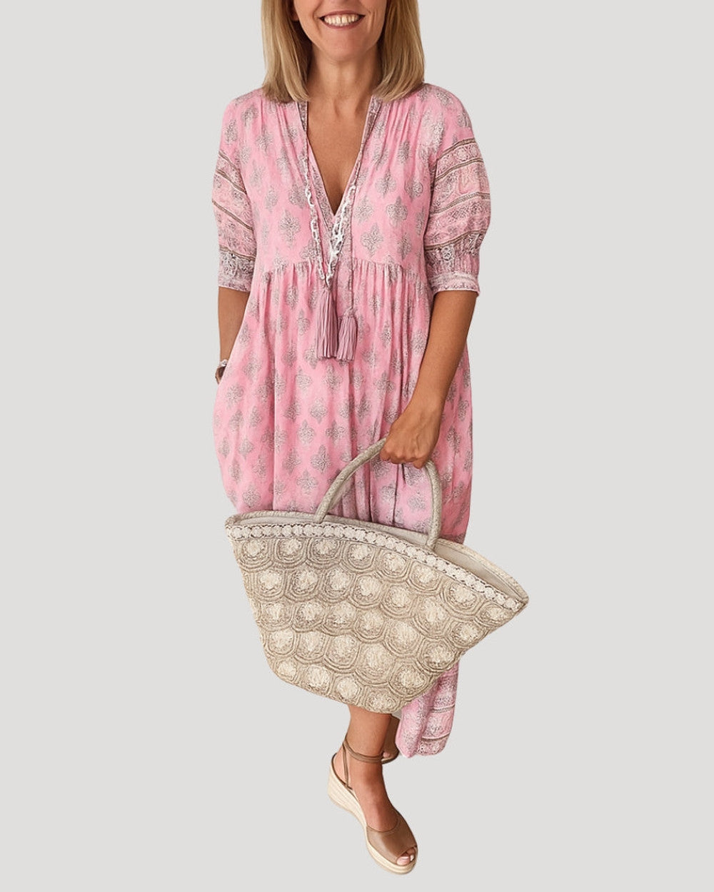 Lena Langes Sommerkleid Taschen
