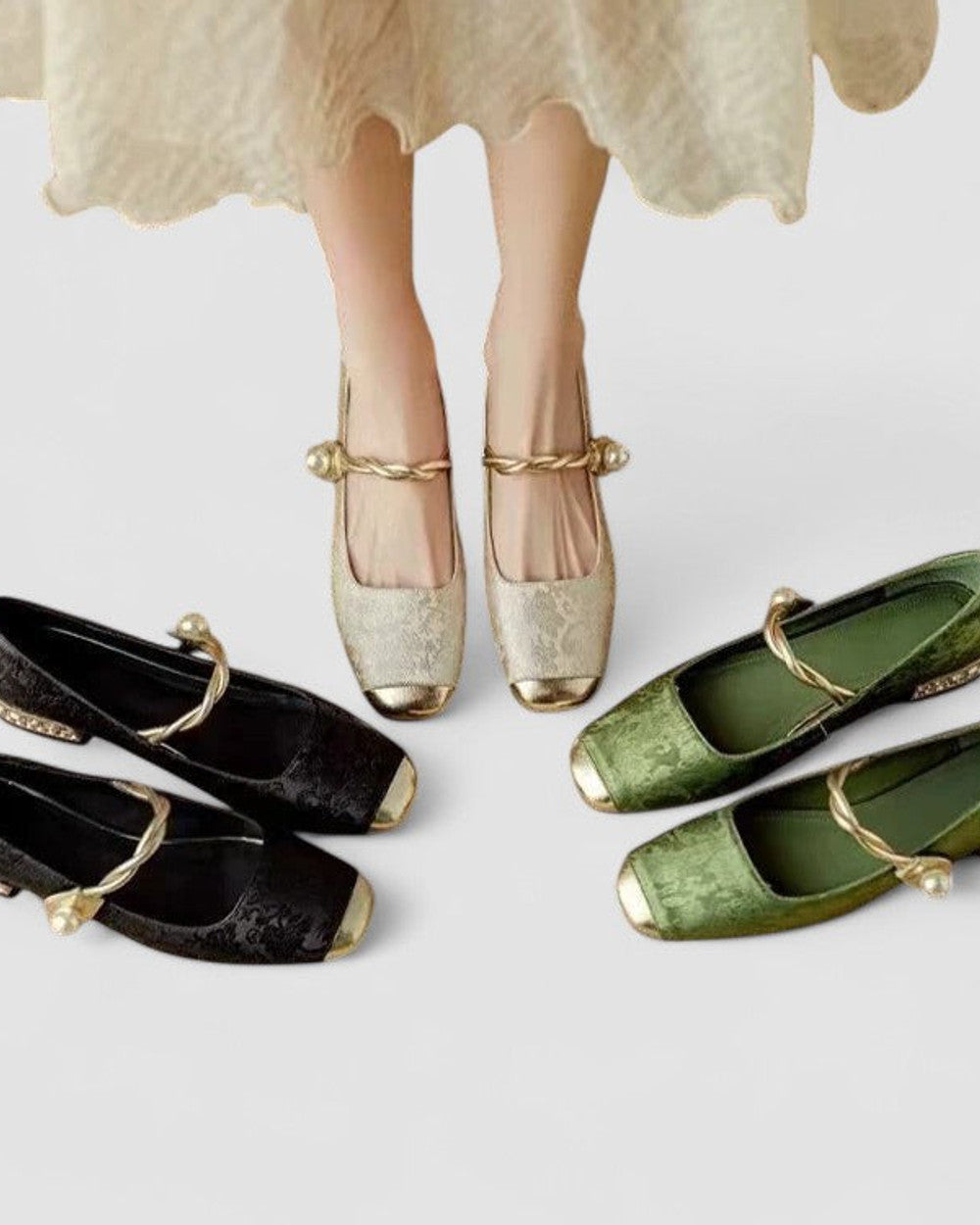 Dakota Orthopädische Mary-Jane-Schuhe