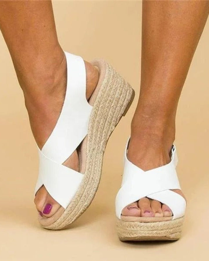 Elara Orthopädische Keilsandalen