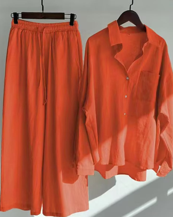 Vivianne Leinen-Ensemble Sommerkleid