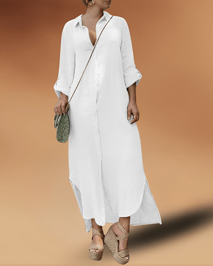 Lena Langes Leinenkleid Damen