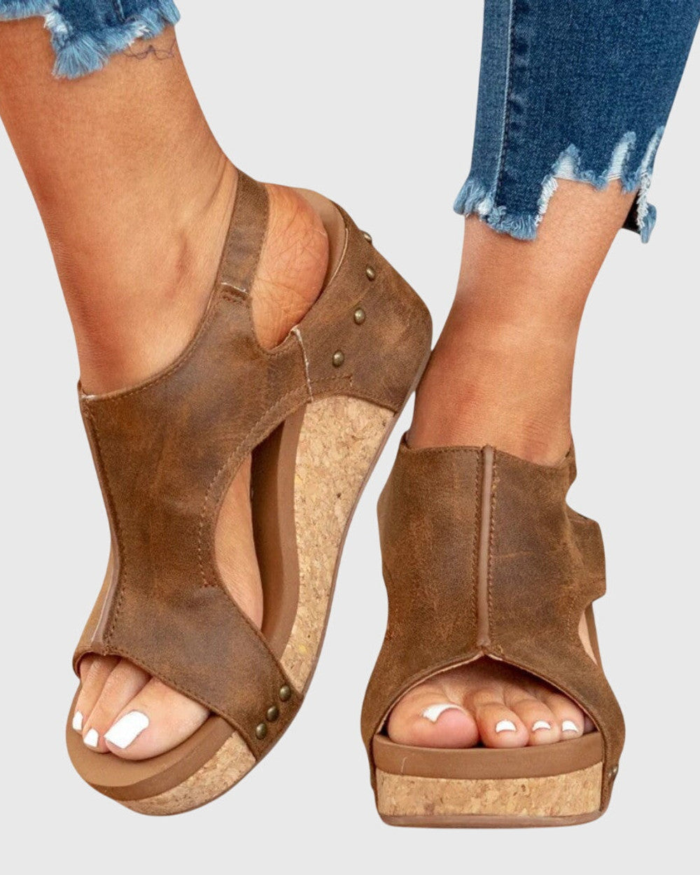 Adela Bequeme Sandalen Damen Sommer