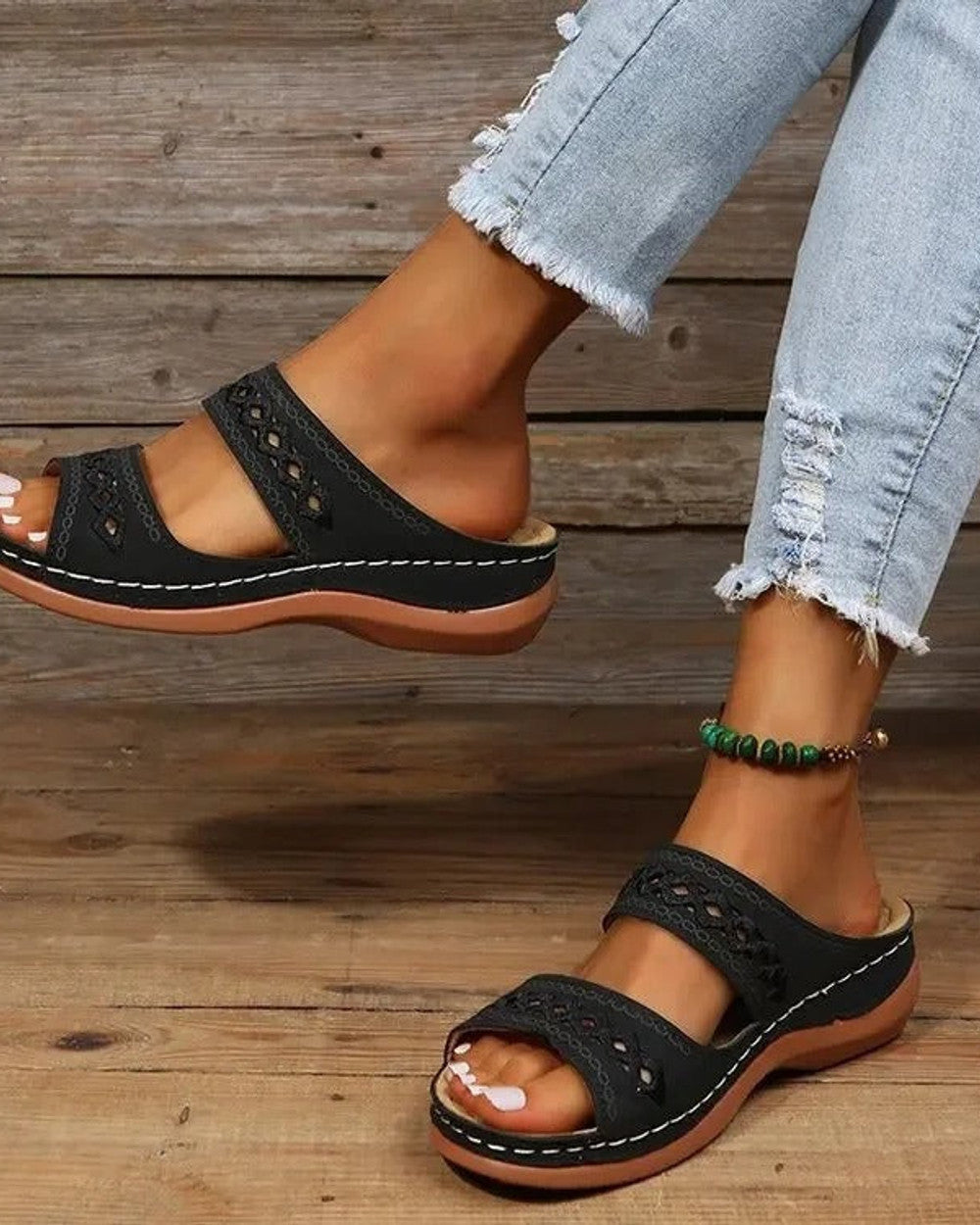 Claire Sommersandalen Damen Bequem