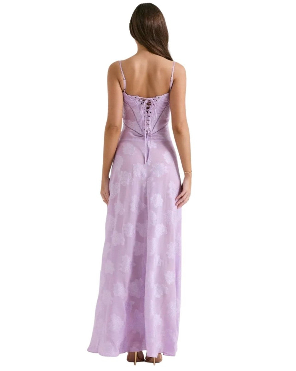 Lena Langes Korsett Abendkleid Spitze