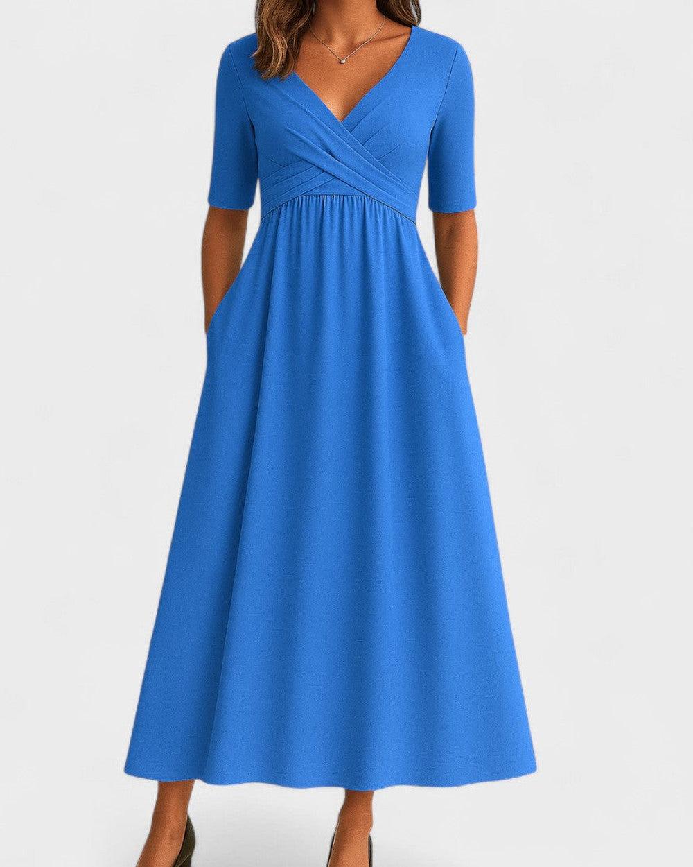 Ida Elegantes Kleid Midi Damen