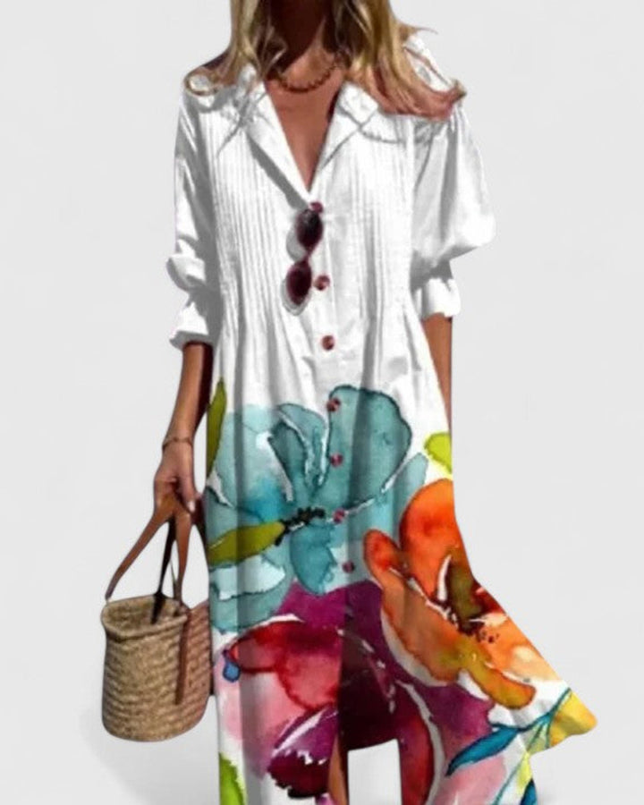 Paula Elegantes Boho Kleid Damen