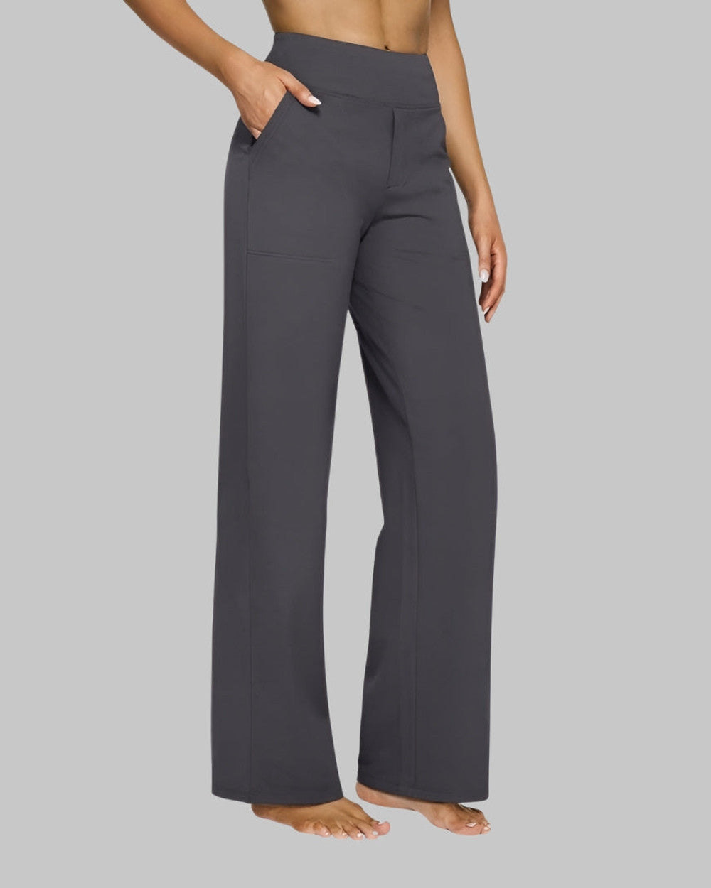 Lena Sportliche Yogahose Hochgeschnitten