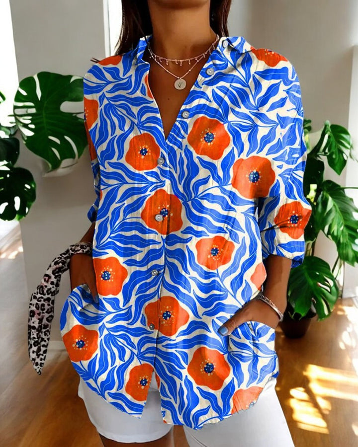 Irelle Bluse Blumenmuster Damen