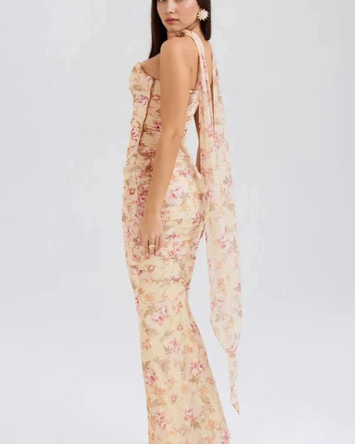Hailey Langes Abendkleid Damen Elegant