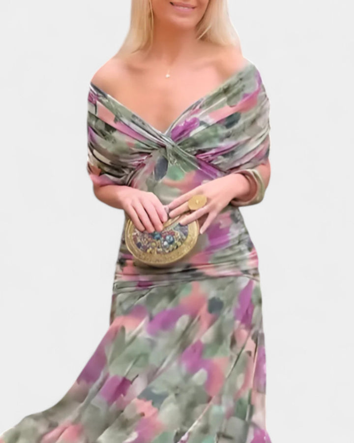 Eryzziah Langes Abendkleid Damen