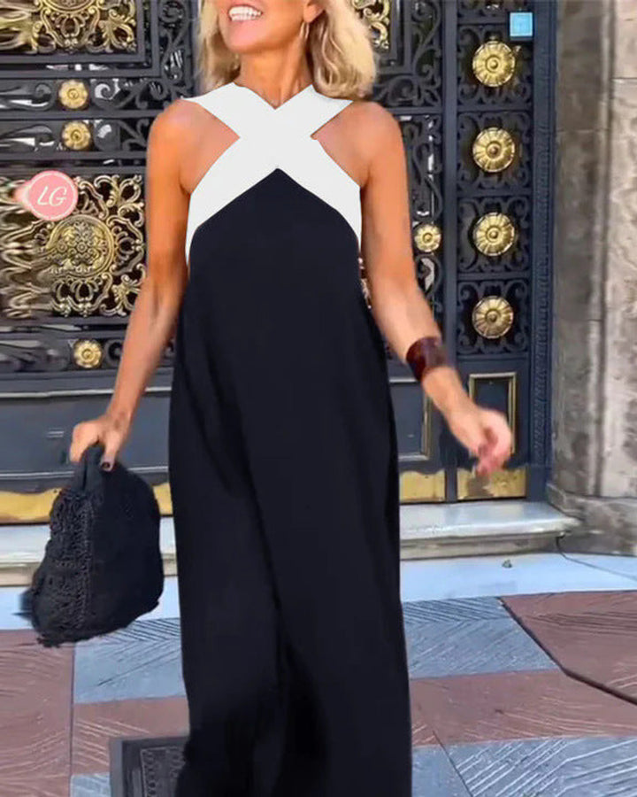 Aimee Atmungsaktives Maxikleid Lang