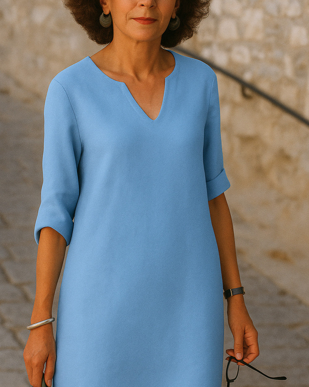 Elvy Elegantes Damen Sommerkleid