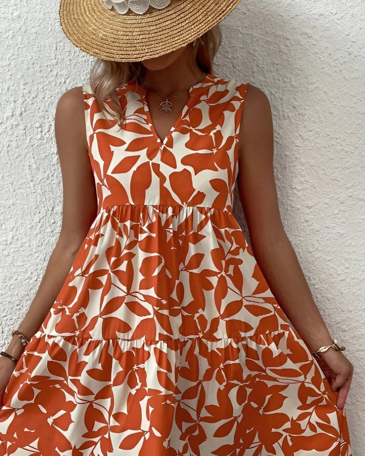 Tianna Sommerkleid V-Ausschnitt Damen