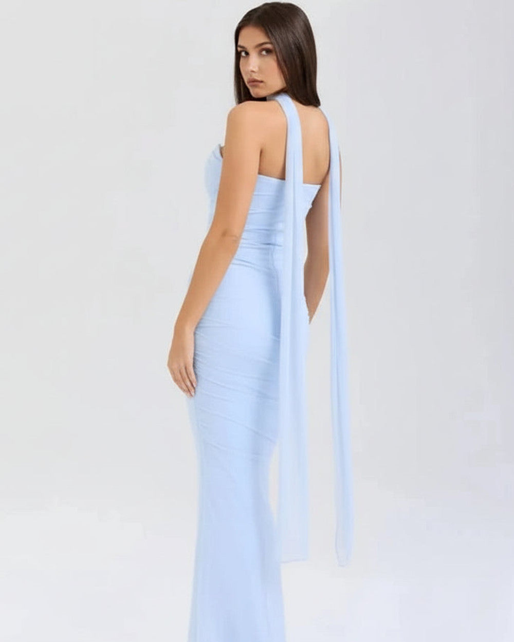 Hailey Langes Abendkleid Damen Elegant