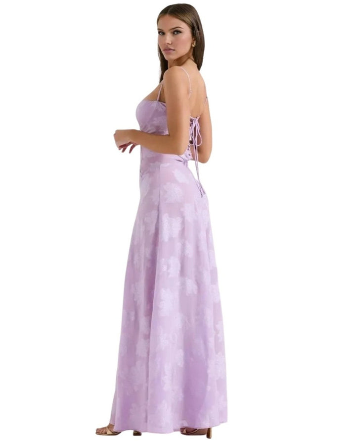 Lena Langes Korsett Abendkleid Spitze