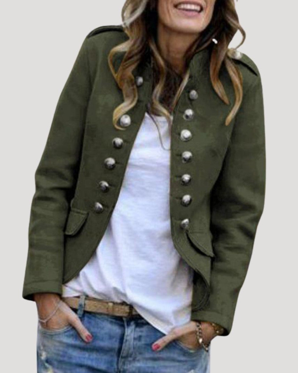 Lena Taillierter Woll-Blazer Damen