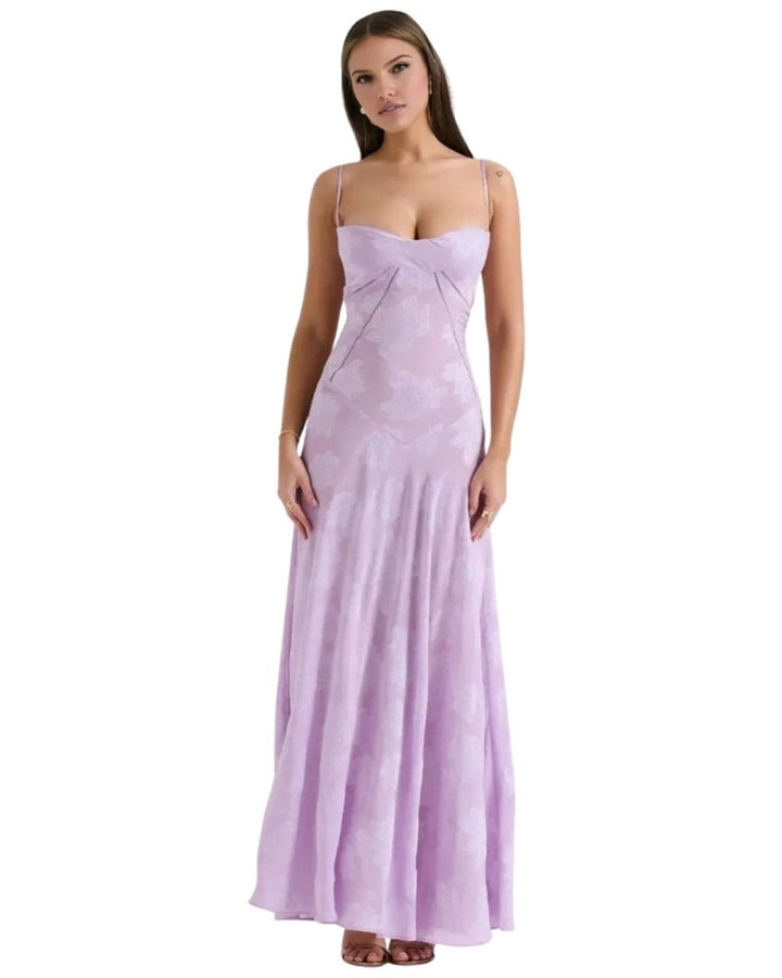 Lena Langes Korsett Abendkleid Spitze