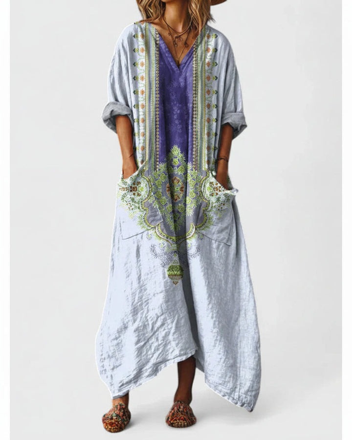 Lena Langes Abendkleid Glanzeffekt