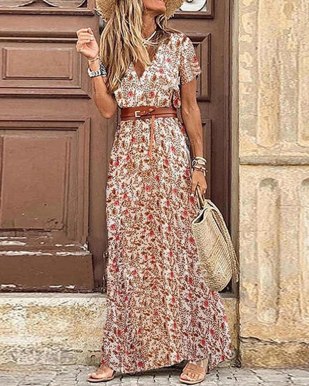 Sophie Bohemian Kleid Vintage Damen