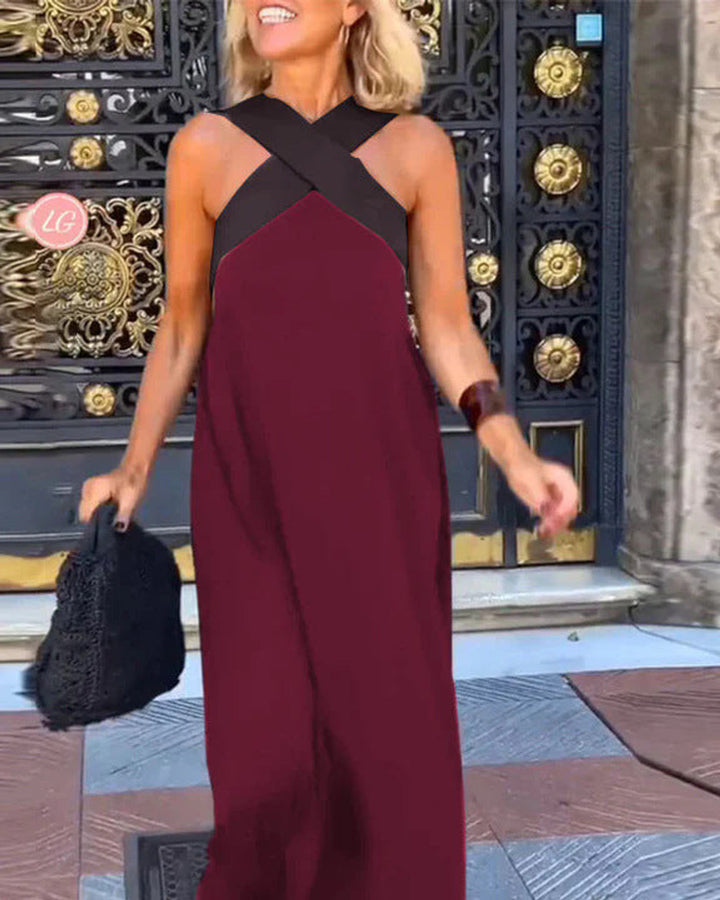 Aimee Atmungsaktives Maxikleid Lang