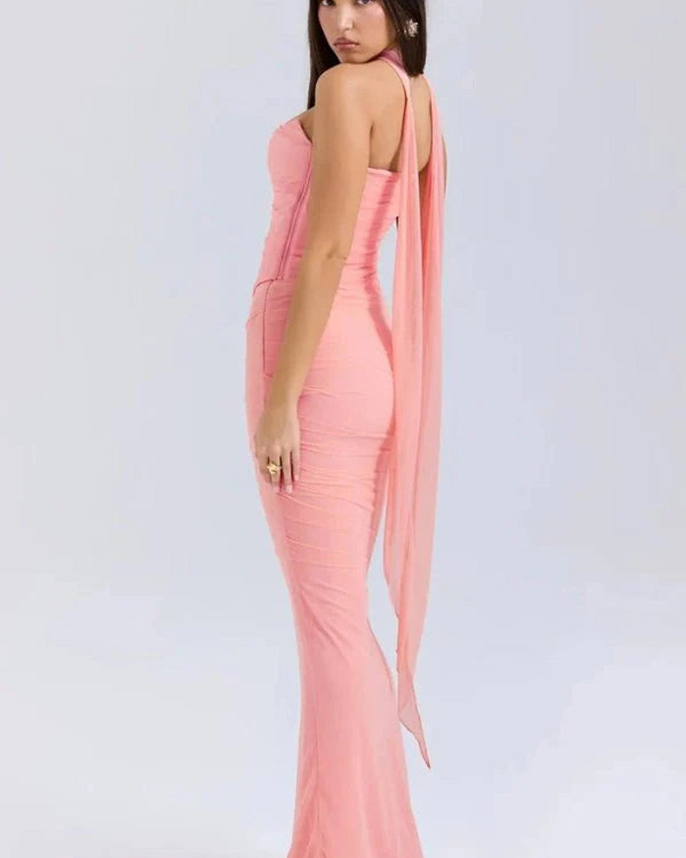 Hailey Langes Abendkleid Damen Elegant