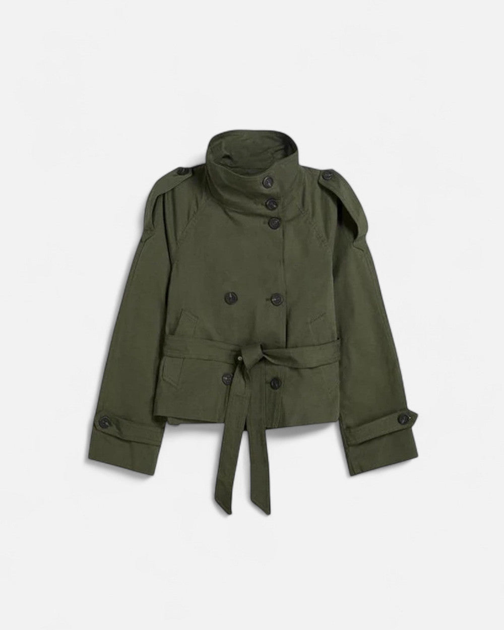 Lena Kurzer Trenchcoat mit Gürtel