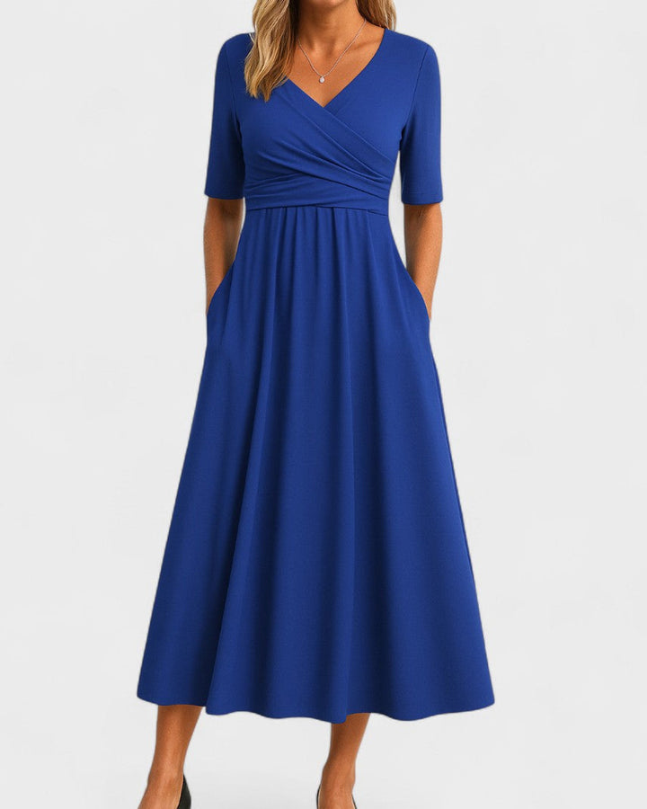 Ida Elegantes Kleid Midi Damen