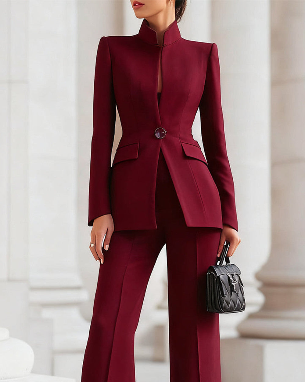 Nina Eleganter Hosenanzug Damen
