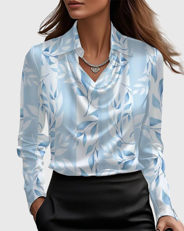 Lena Elegante Bluse Langarm Damen