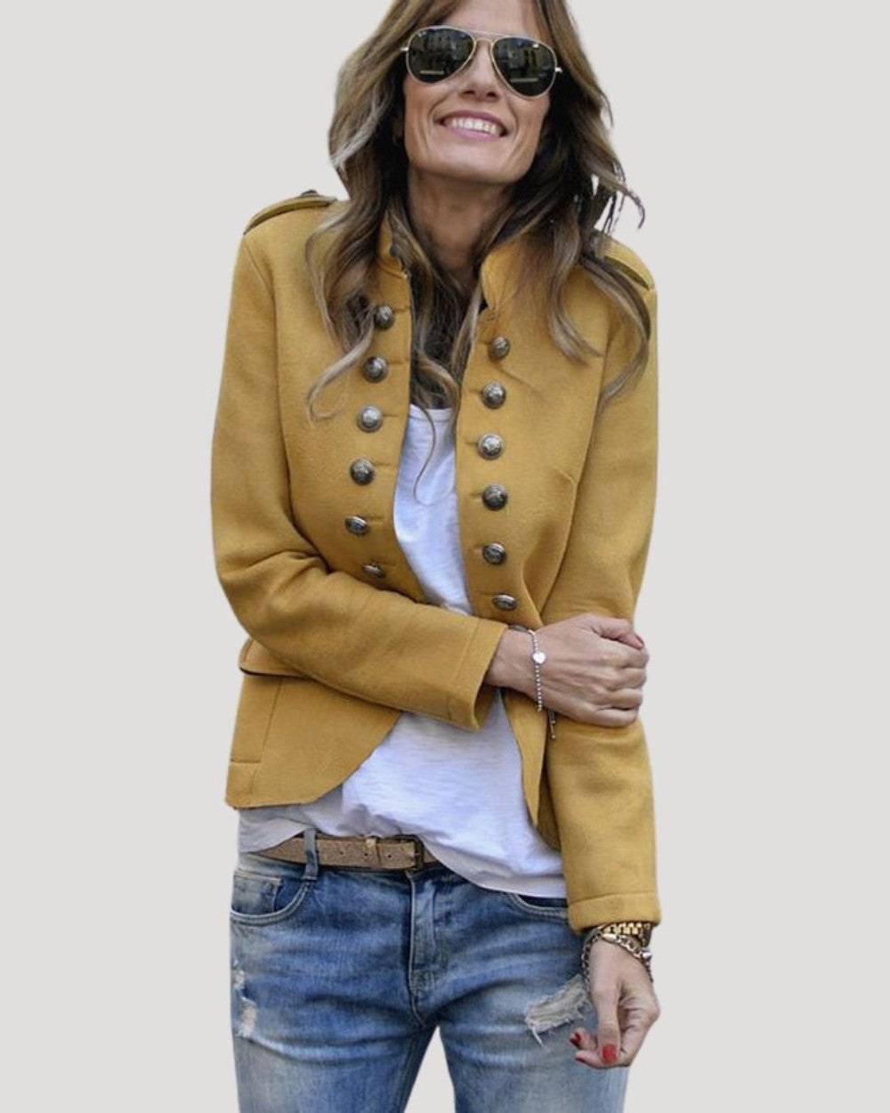 Lena Taillierter Woll-Blazer Damen
