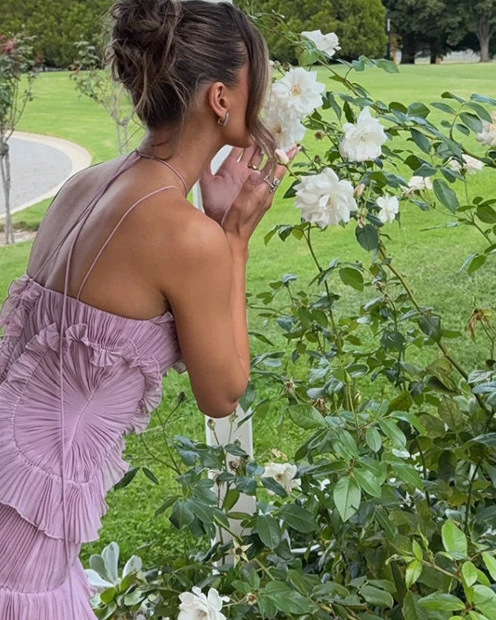 Imogen Rückenfreies Maxikleid Damen