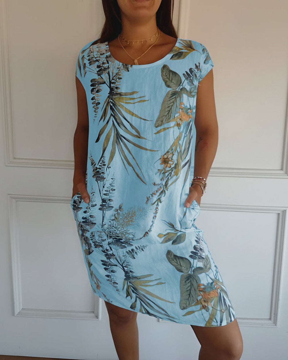 Vicky Ausgefallenes Sommerkleid Damen